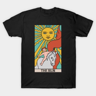 The Sun Tarot Card - Witchy Magic T-Shirt